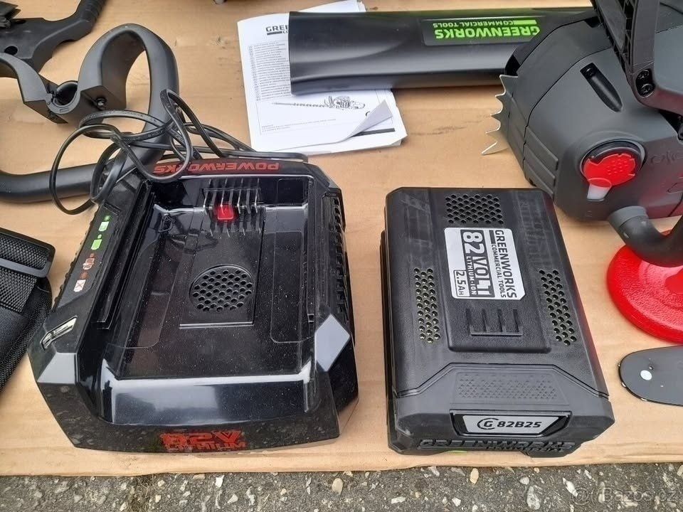Profi nářadí Cramer Powerworks a Greenworks 82 V - 4