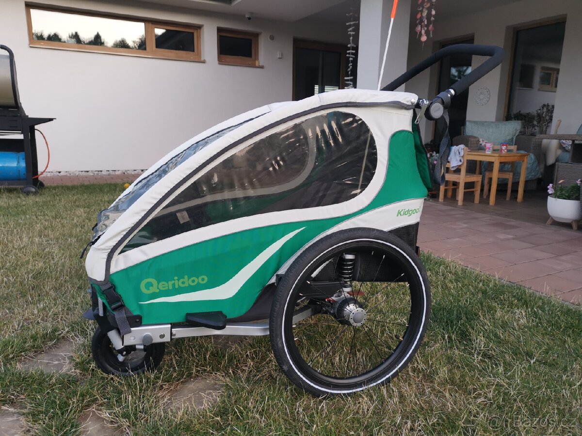 Dětský vozík za kolo - 4