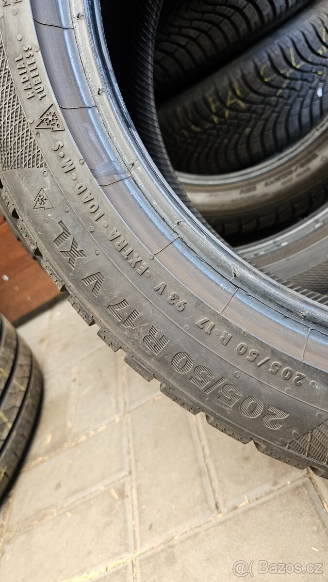 2x Zimní Pneu 205/50 R17 XL Continental 2020 - 4