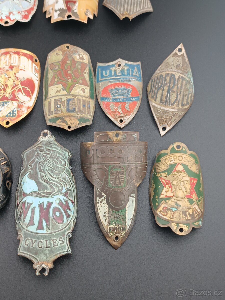 Štítky na staré kola - 21Ks - 4