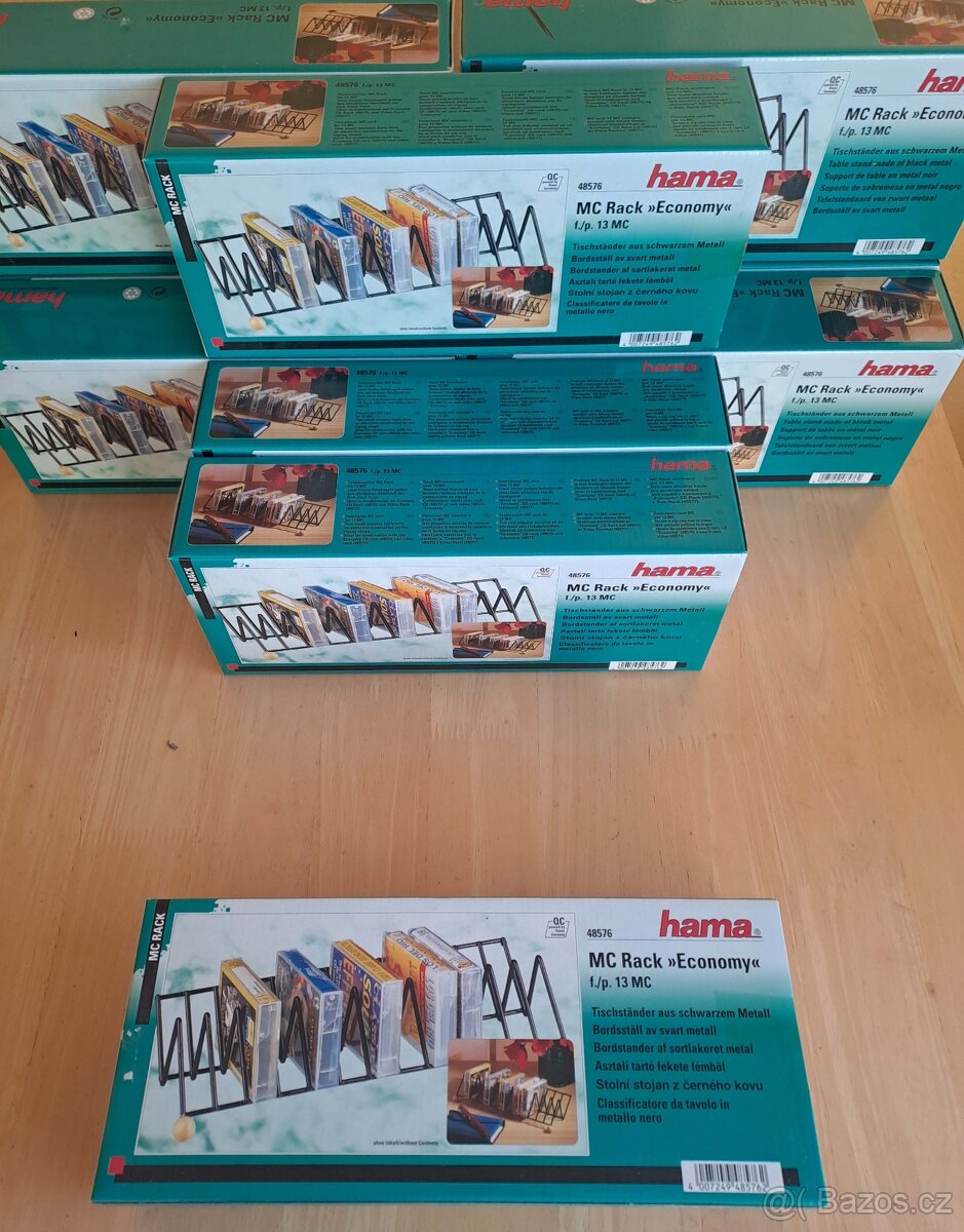 Stojan HAMA pro 13 MC kazet audio kazet magnetofonové kazety - 4