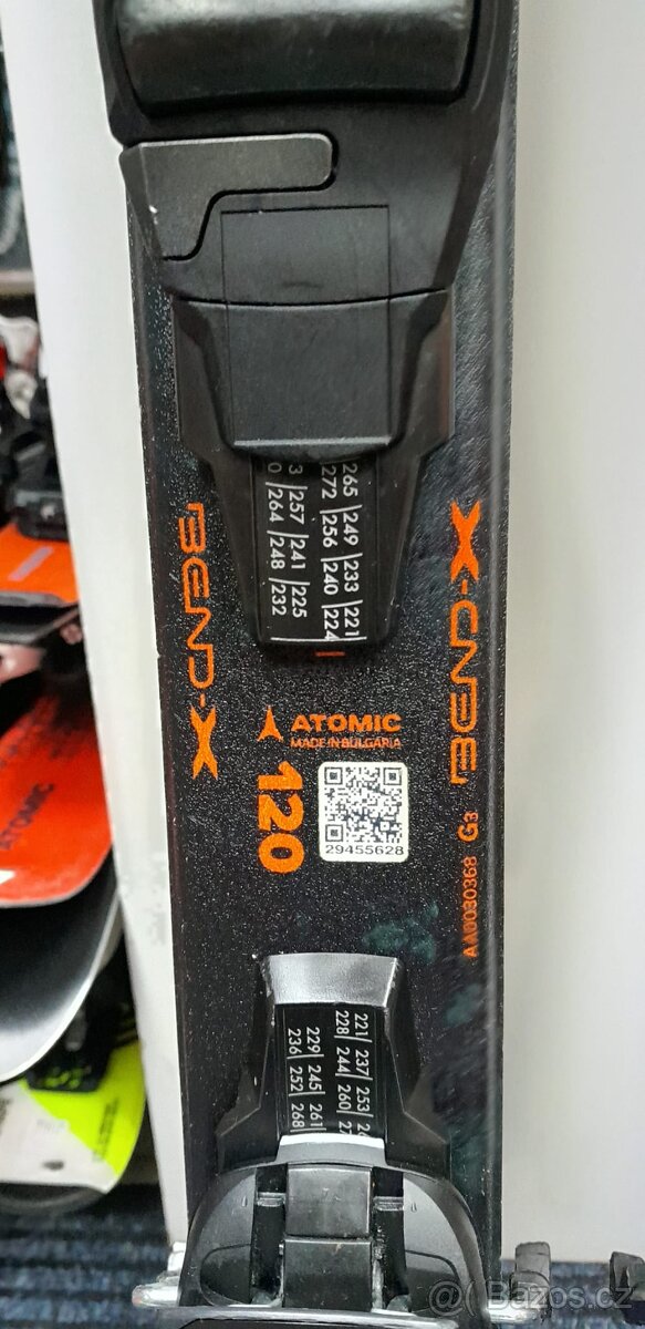 Atomic Maverick JR. + Atomic C6 GW, 120cm, 2024 - 4