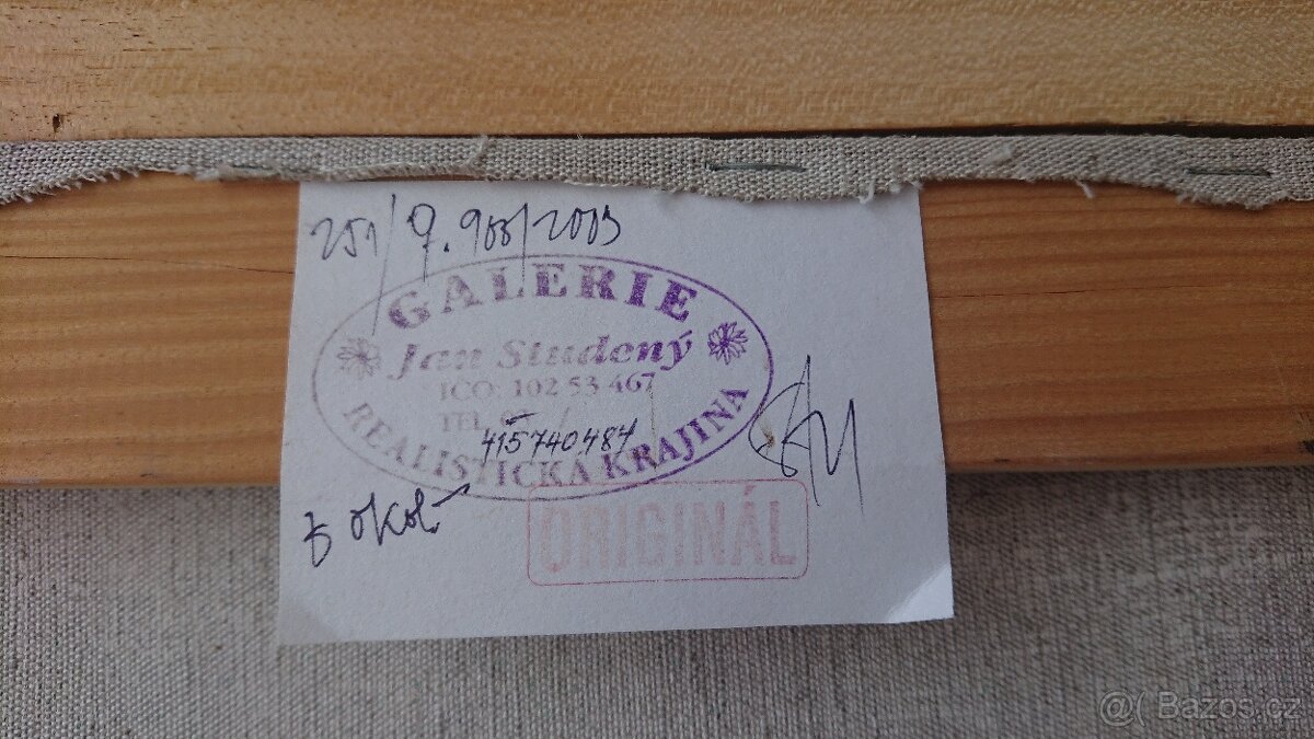 Obraz - Jan Studený - Realistická krajina, Z okolí - 4