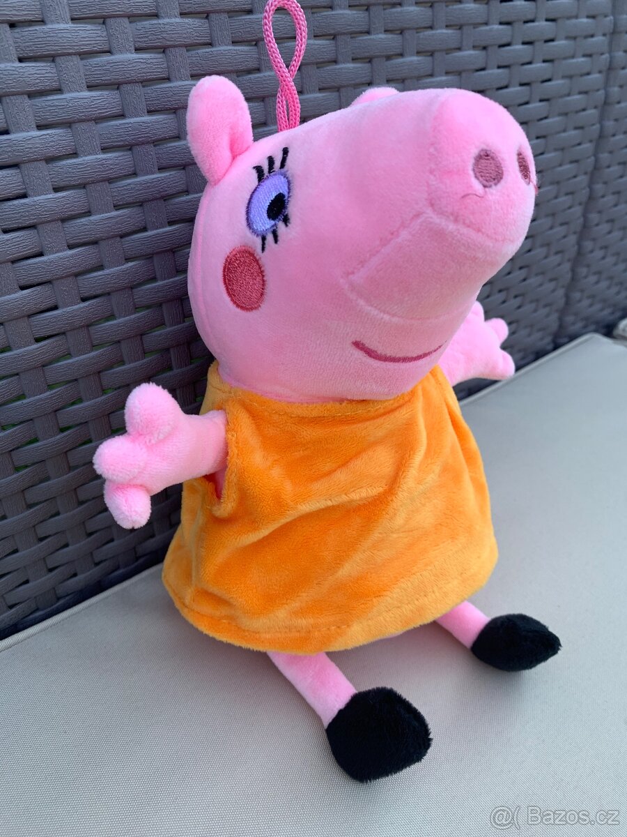 Nový plyšový Peppa pig - prasátko Peppa 25cm - 4