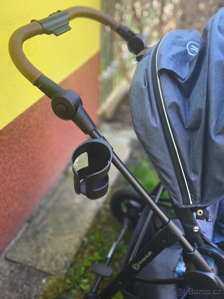 Prodám kočárek sportovní KINDERKRAFT All Road Imperial Blue - 4