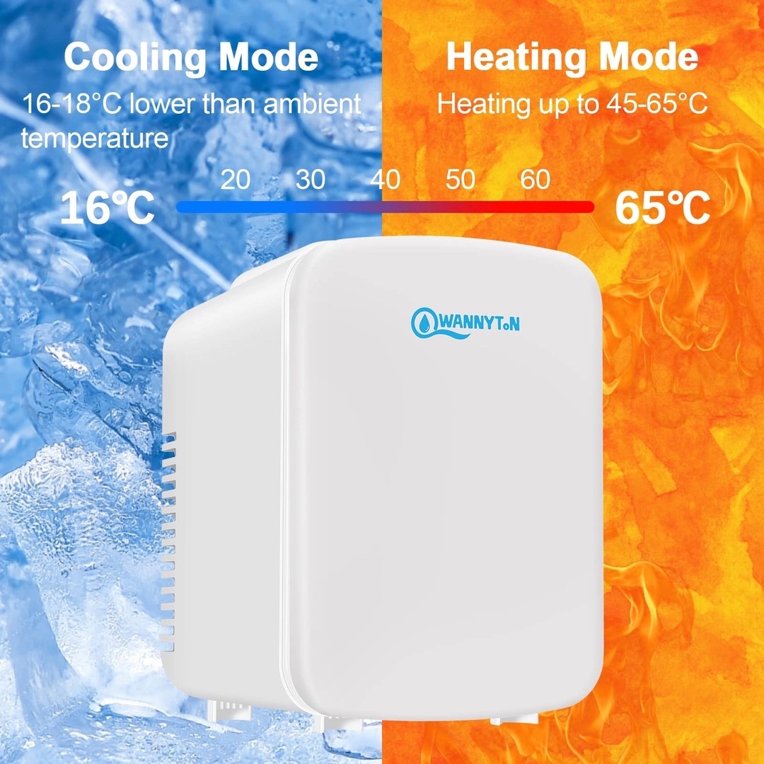 Mini lednička 4 litry, přenosný termoelektrický - 4