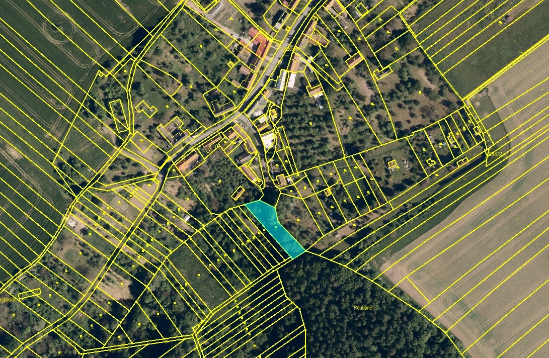 Prodej zemědělské půdy – 6 452 m2 – kú Újezdsko - 4