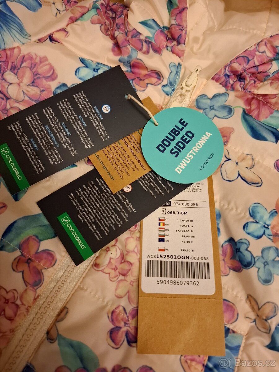 Dívčí zimní set Coccodrillo, vel. 68 - 4