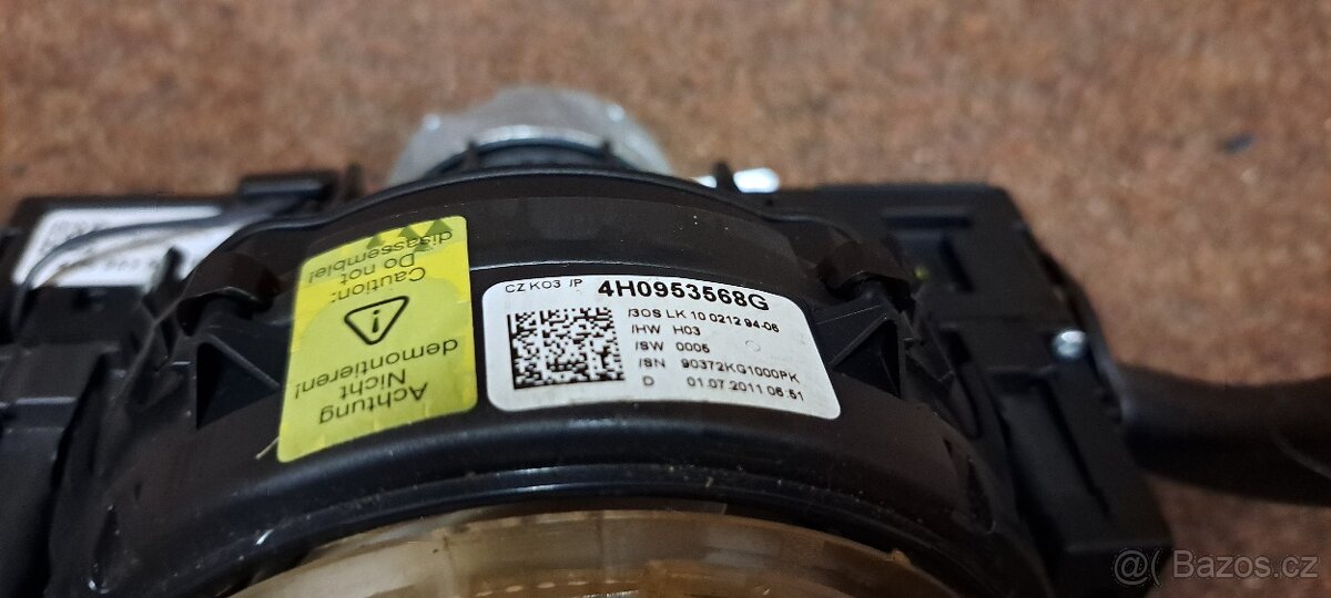 Krouzek airbagu packy pod volant audi a4 4g a7 - 4