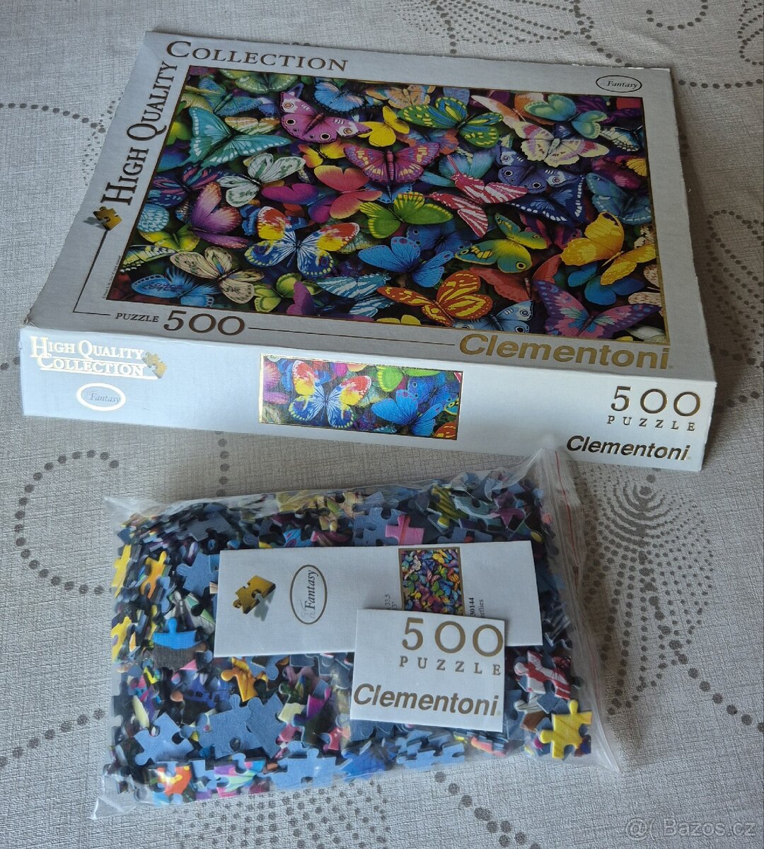 PUZZLE 500 ks motýl - 4