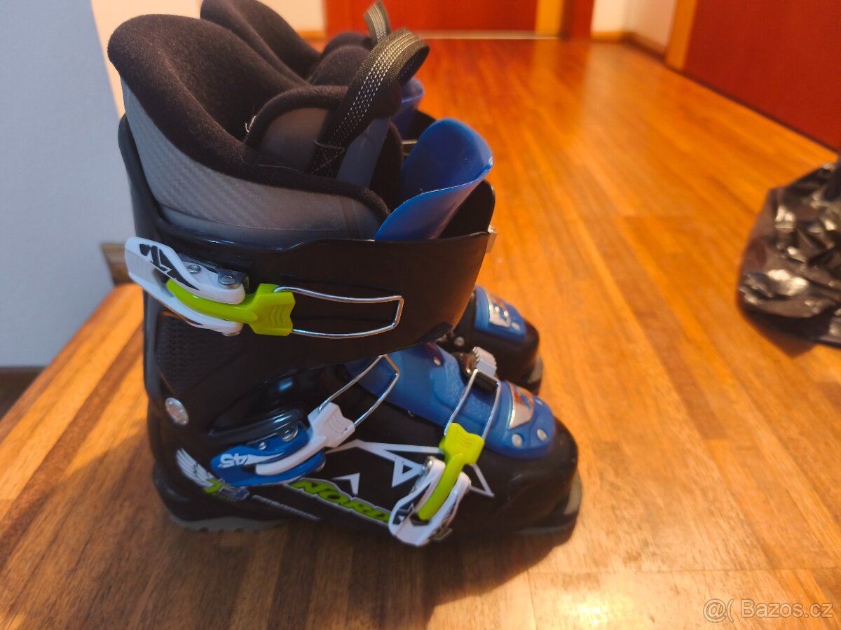 Prodám dětské lyže a boty NORDICA TEAM J RACE 130 cm R 10 m - 4