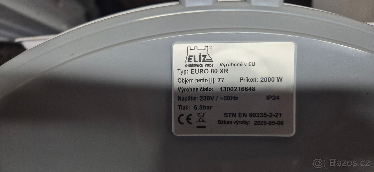 Bojler ELÍZ EURO 80 XR nové čti... - 4