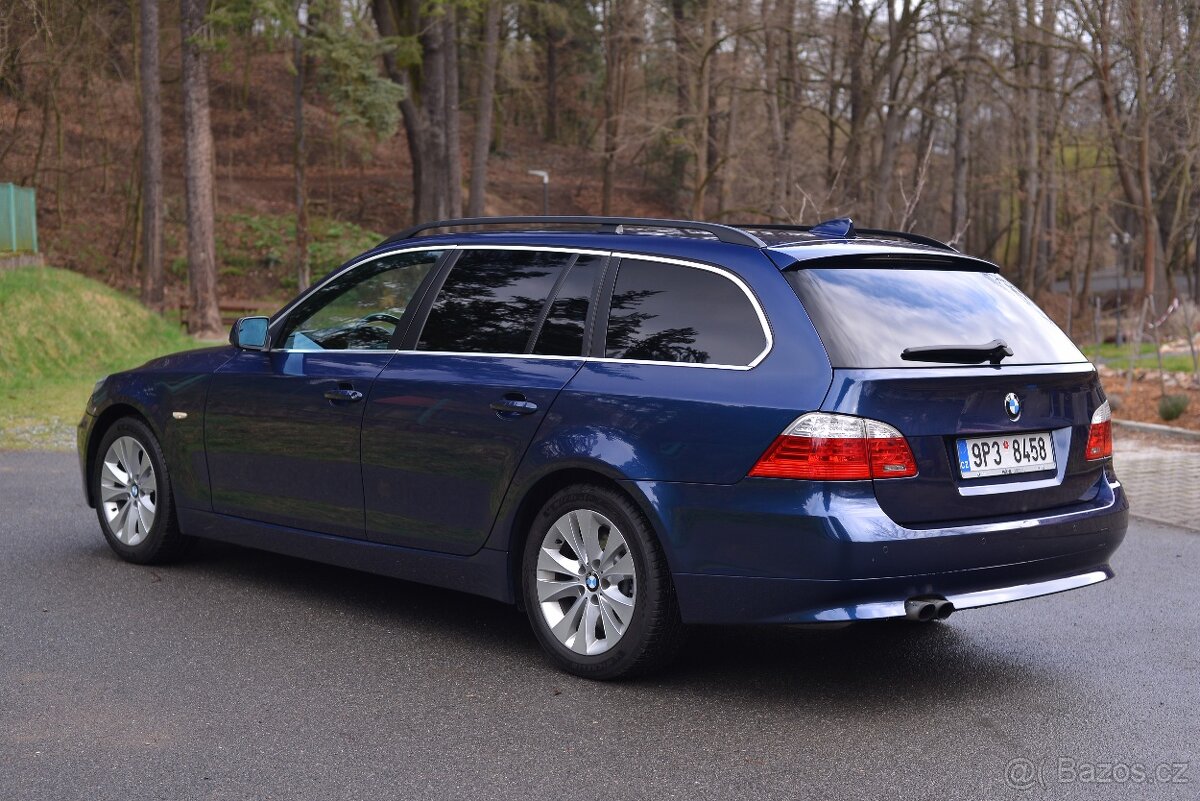 BMW e61 530i Touring LCI - Deep sea blue - 4