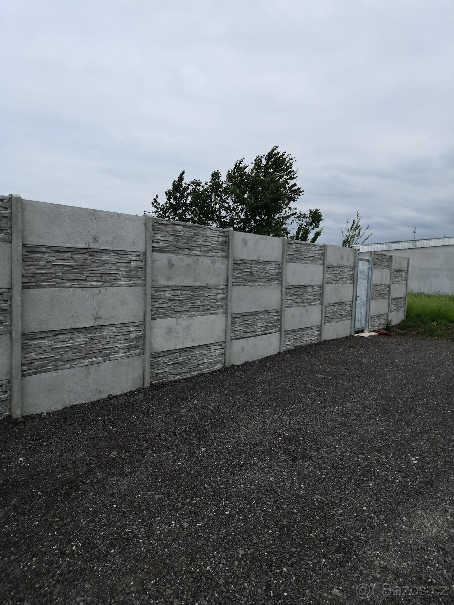 BETONOVÉ PLOTY IHNED SKLADEM - 4