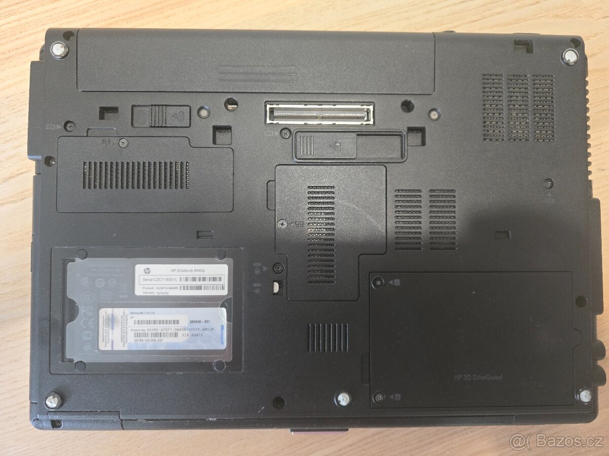 Prodám zachovalý notebook HP ELITEBOOK 8440p - 4