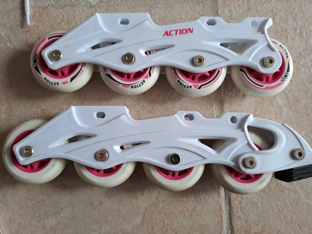 Dívčí kolečkové brusle 2v1 - 4