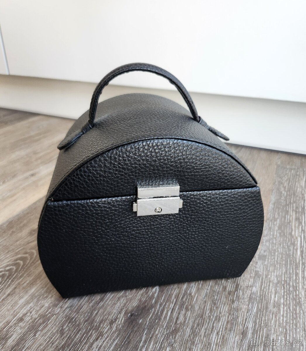 Esmara kožená šperkovnice kufřík - 4