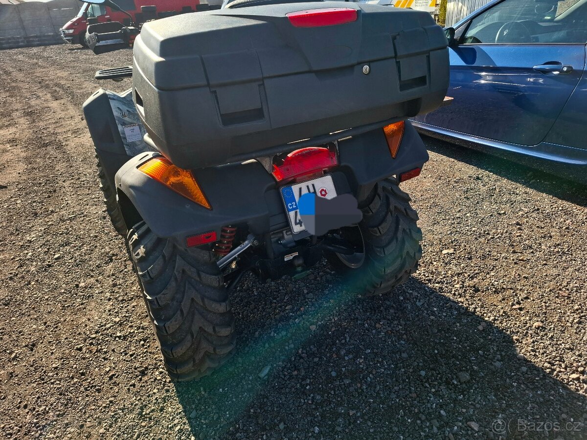 Čtyřkolka CF moto 600 EFI ,X6 Gladiator ,4x4 ,2010.