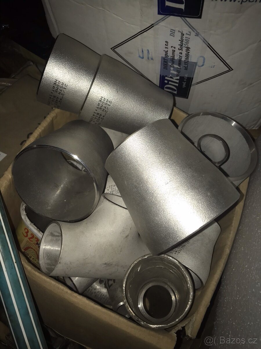 Nerezové plechy, síta,trubky, redukce ,kolena - 4