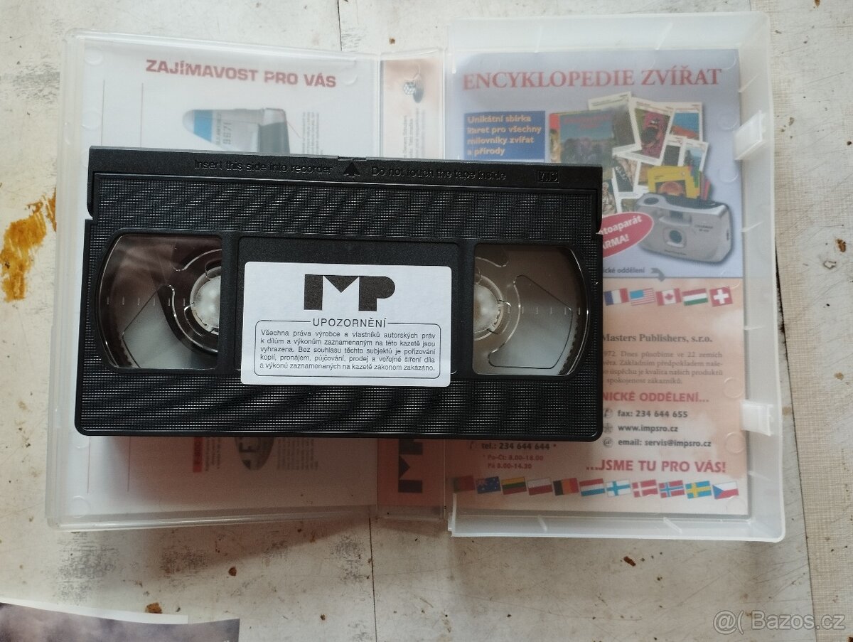 VHS videokazety 28ks letadla v akci original - 4