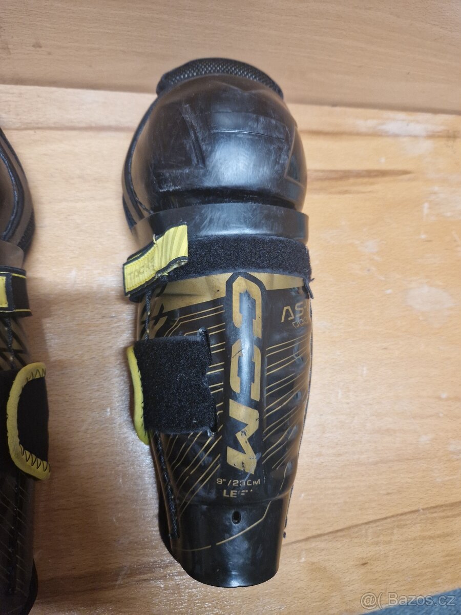 CCM Shin Guards Tacks AS-V Pro Yth - 4