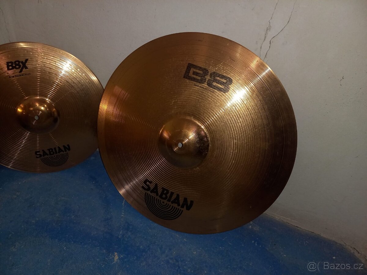 Sada činelů Sabian Bronze B8 + B8X - 4