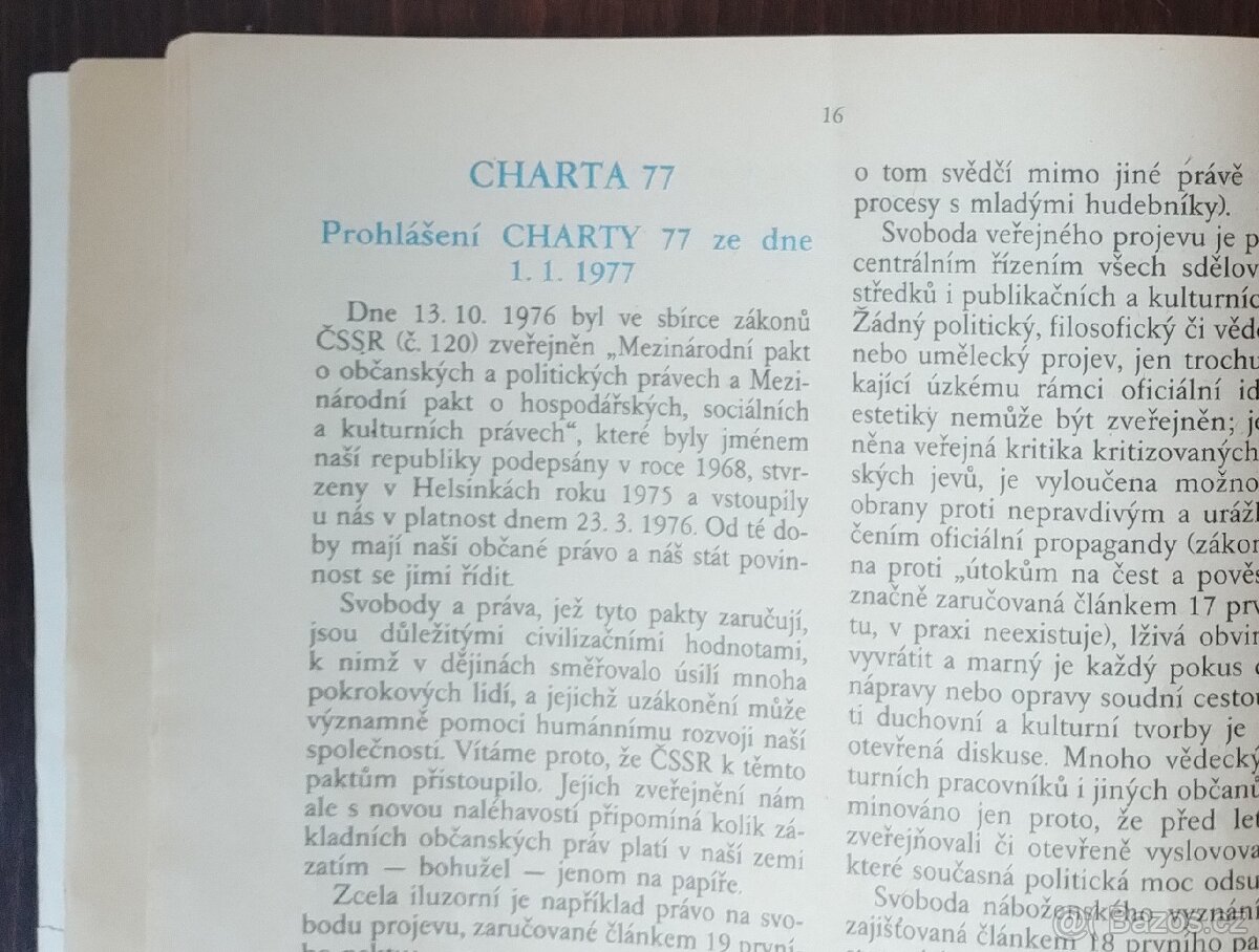 Dokumenty doby - Havel ...do r. 1990 - 4