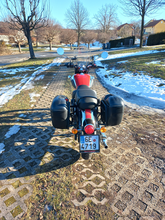 Prodám Royal Enfield classic 350 red/chrome - 4