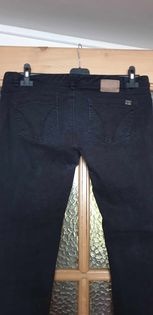 Dámské děravé džíny L - 4