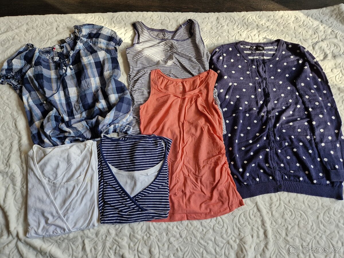 Těhotenské oblečení S/M - 4