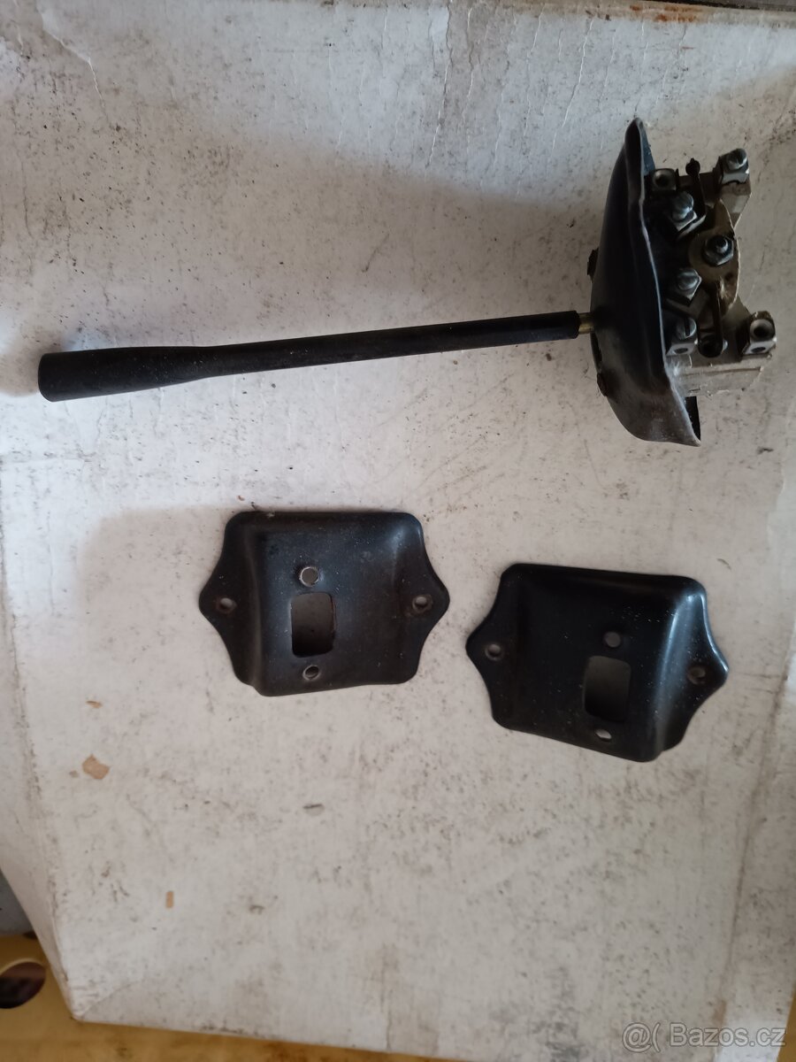 Trabant 601, páčka blinkrů, černá, použitá - 4