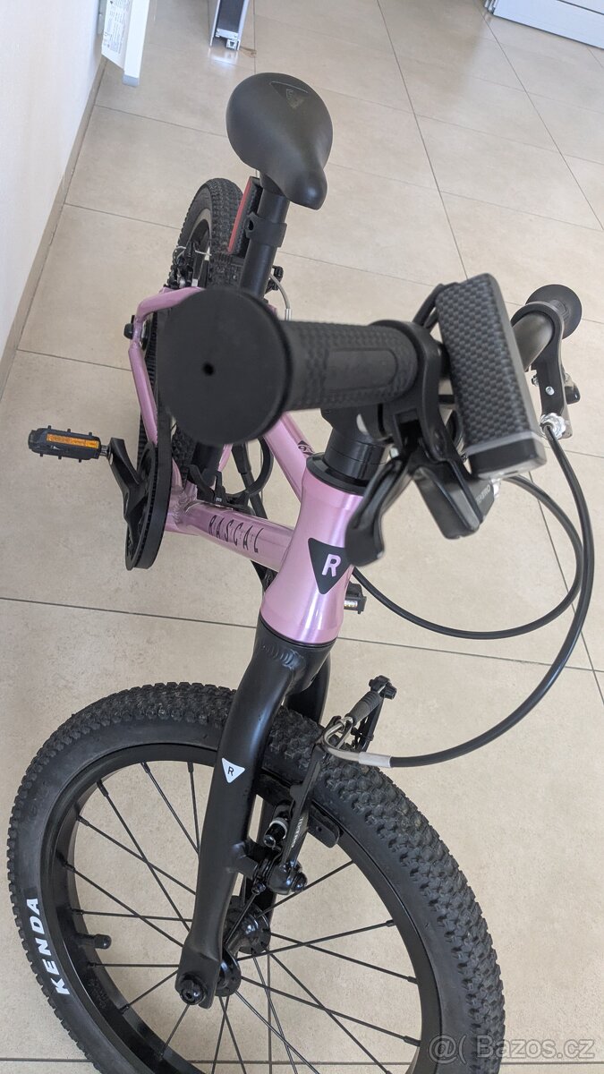 Prodám dětské kolo Rascal 16 - Raspberry - 4