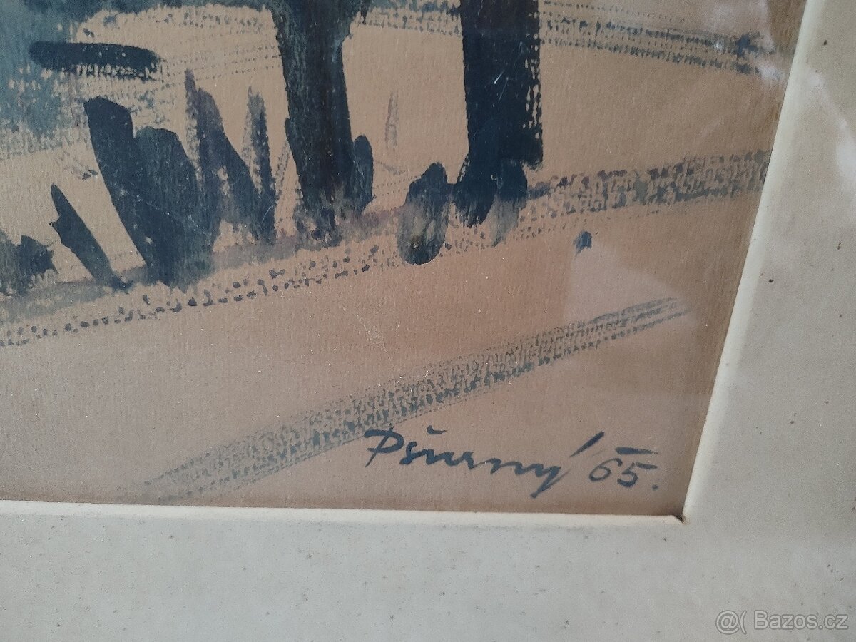 Obrazy Bezděka a Pšurného - 4