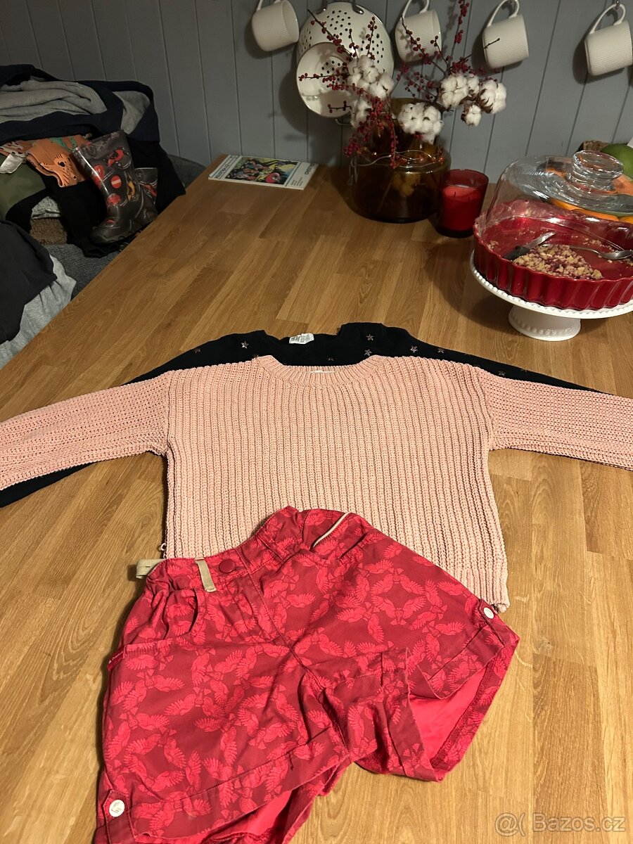 Mix oblečení velikost 128 - 4