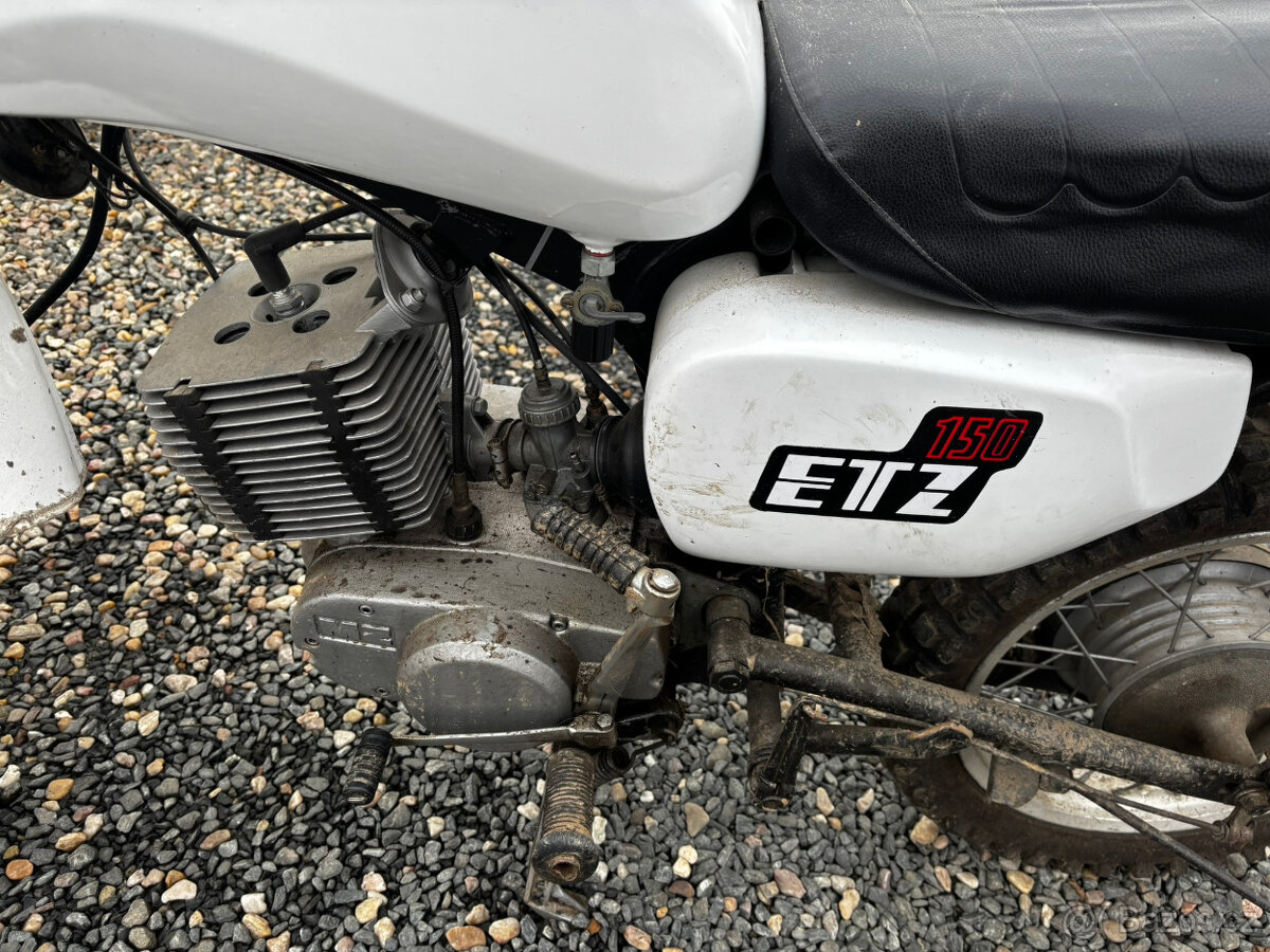MZ ETZ 150, EM 150.2, Cross, RV 1990, Bez dokladu