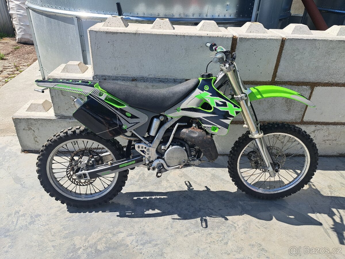 Kawasaki kx 250 1995 ne cr 125 rm sx 380 kx 500 yz 360