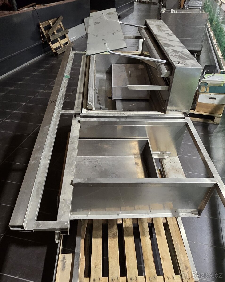 Výdejní stůl na potraviny – gastro č. 080 - 4