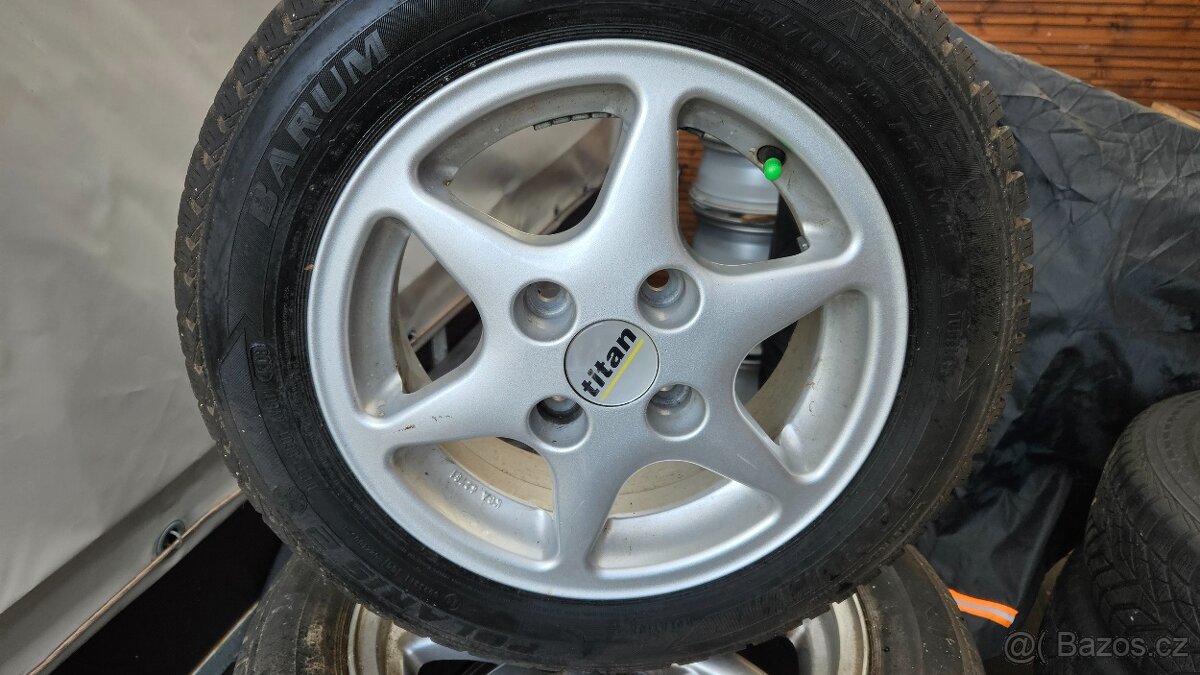 Zimní Sada Alu 4x100 155/70 R13 Volkswagen Lupo - Felicia - 4