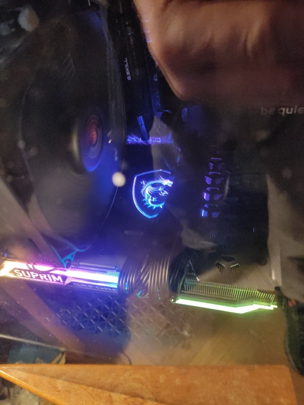 Herní PC počítač Ryzen 7 5800x/RTX3070 tichý, prosklený - 4