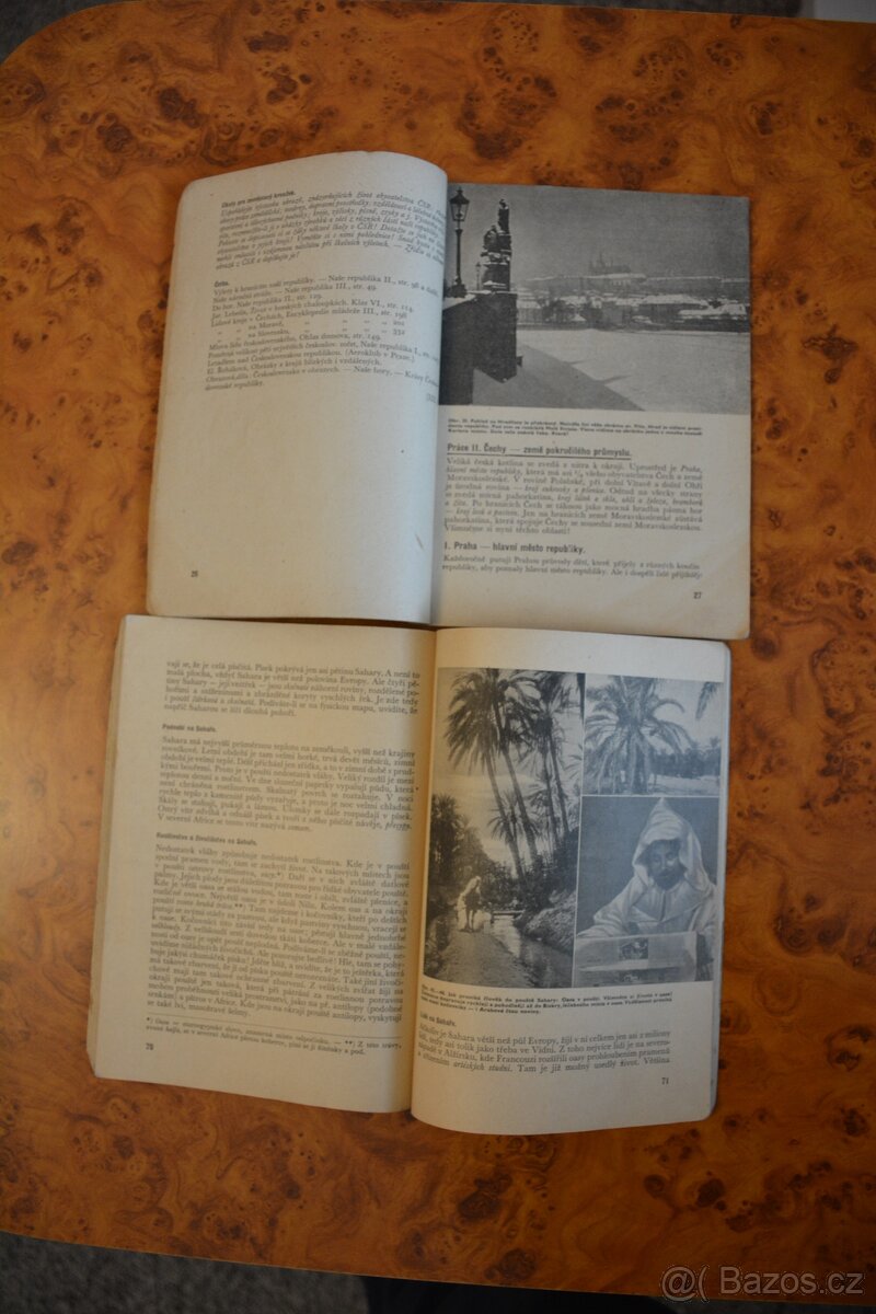 Pracovní knihy zeměpisu II. třída měšťanských a středních š - 4