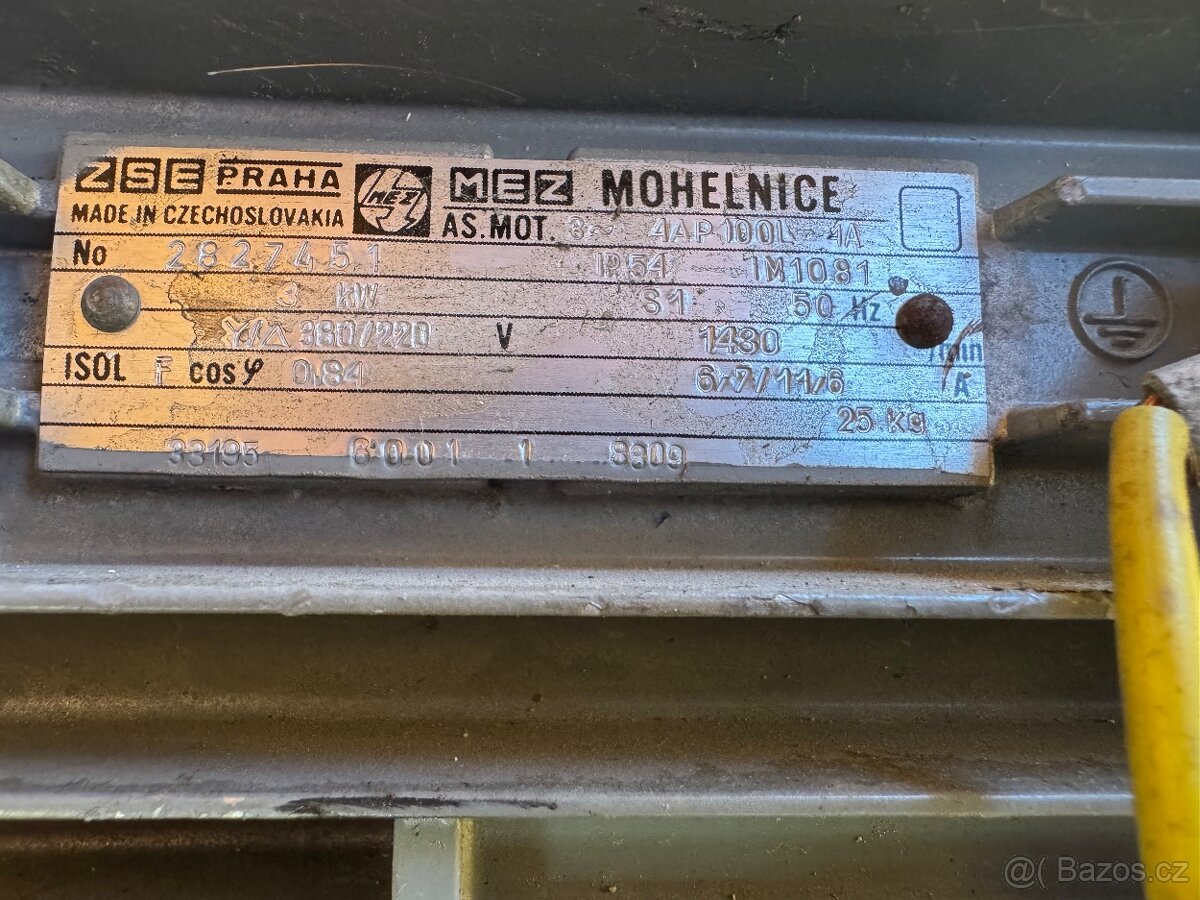 Elektromotor patkový 3KW , 2,2KW a 1,1Kw - 4