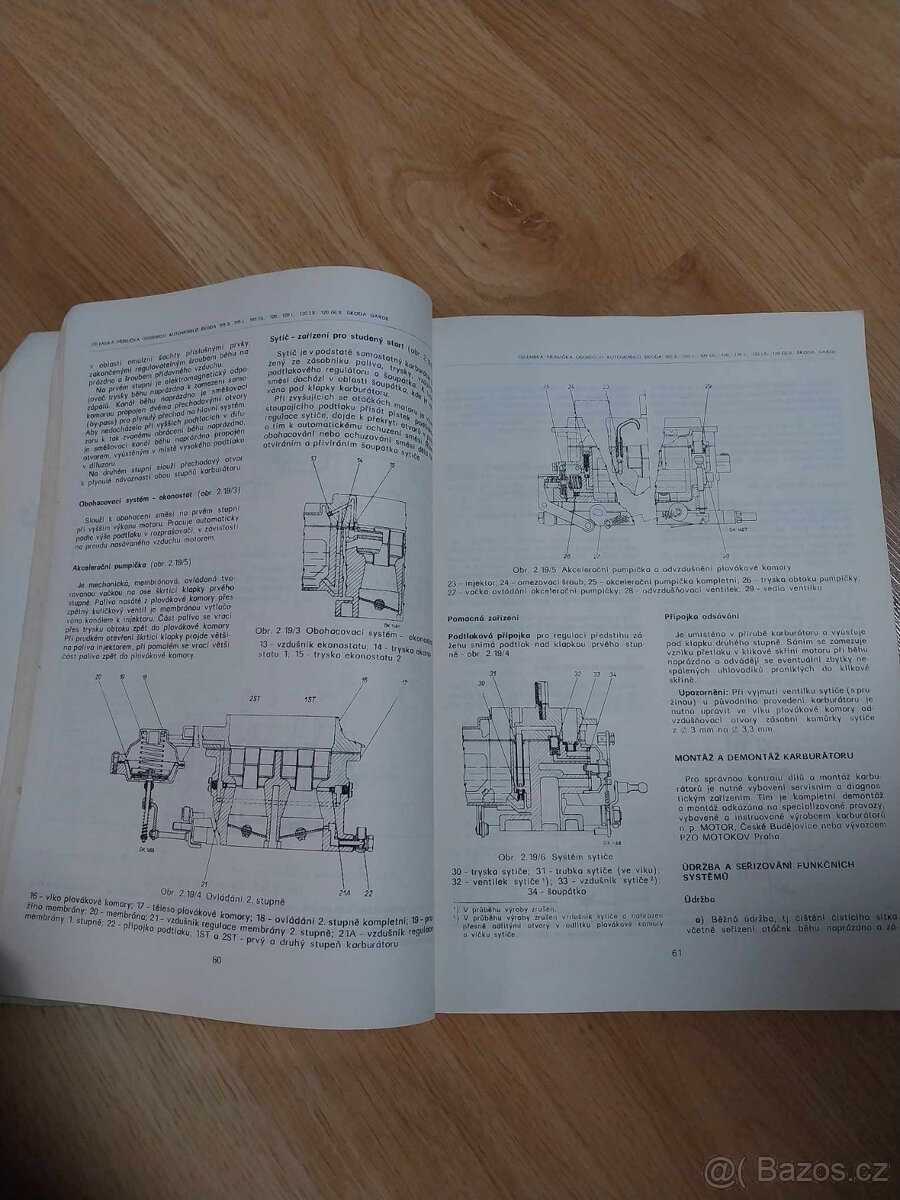 Dílenská příručka - Škoda 105 - 120 - 4