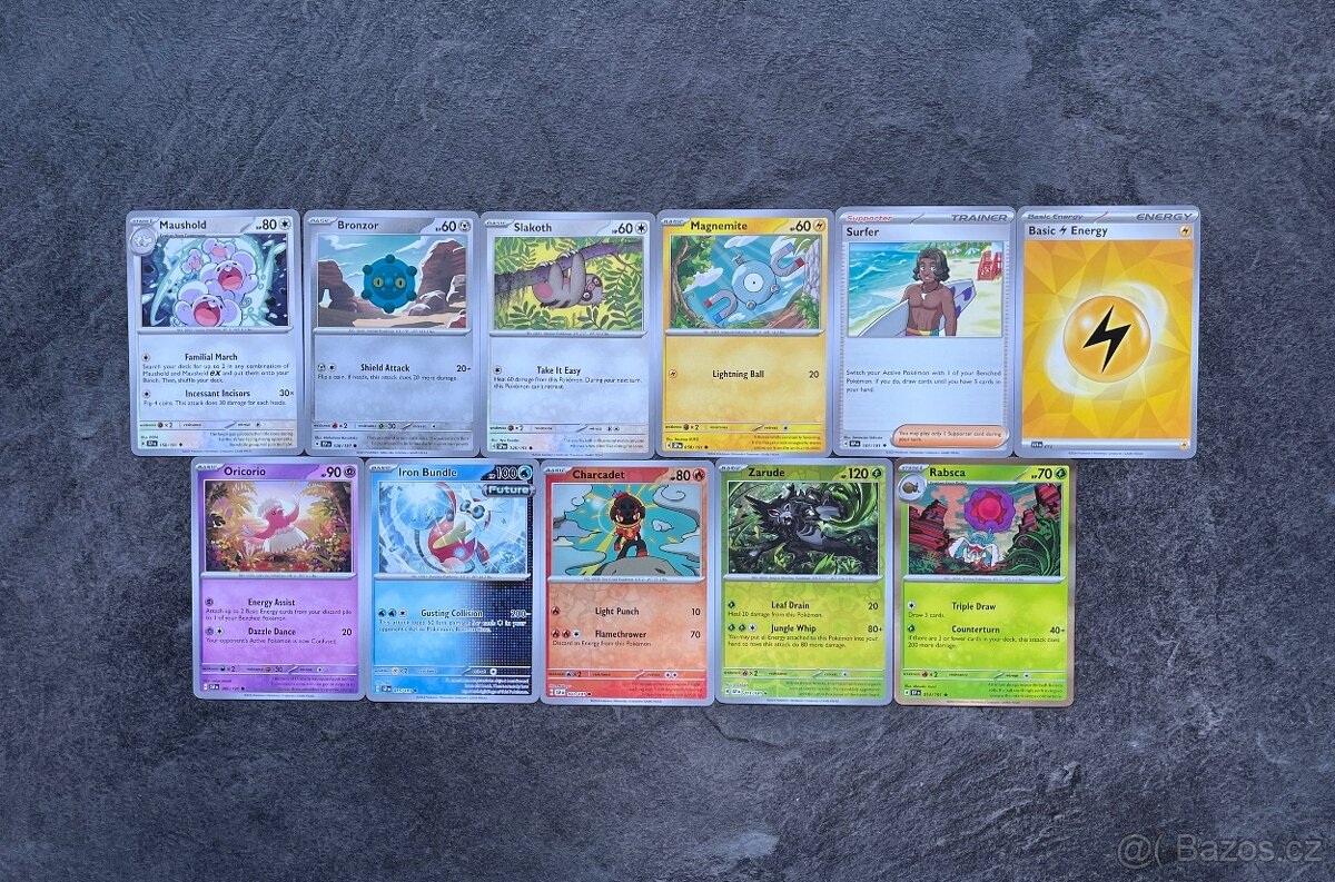 Originál Pokemon karty - 4