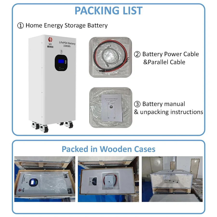 Baterie 15 kWh LiFePO4 - 4