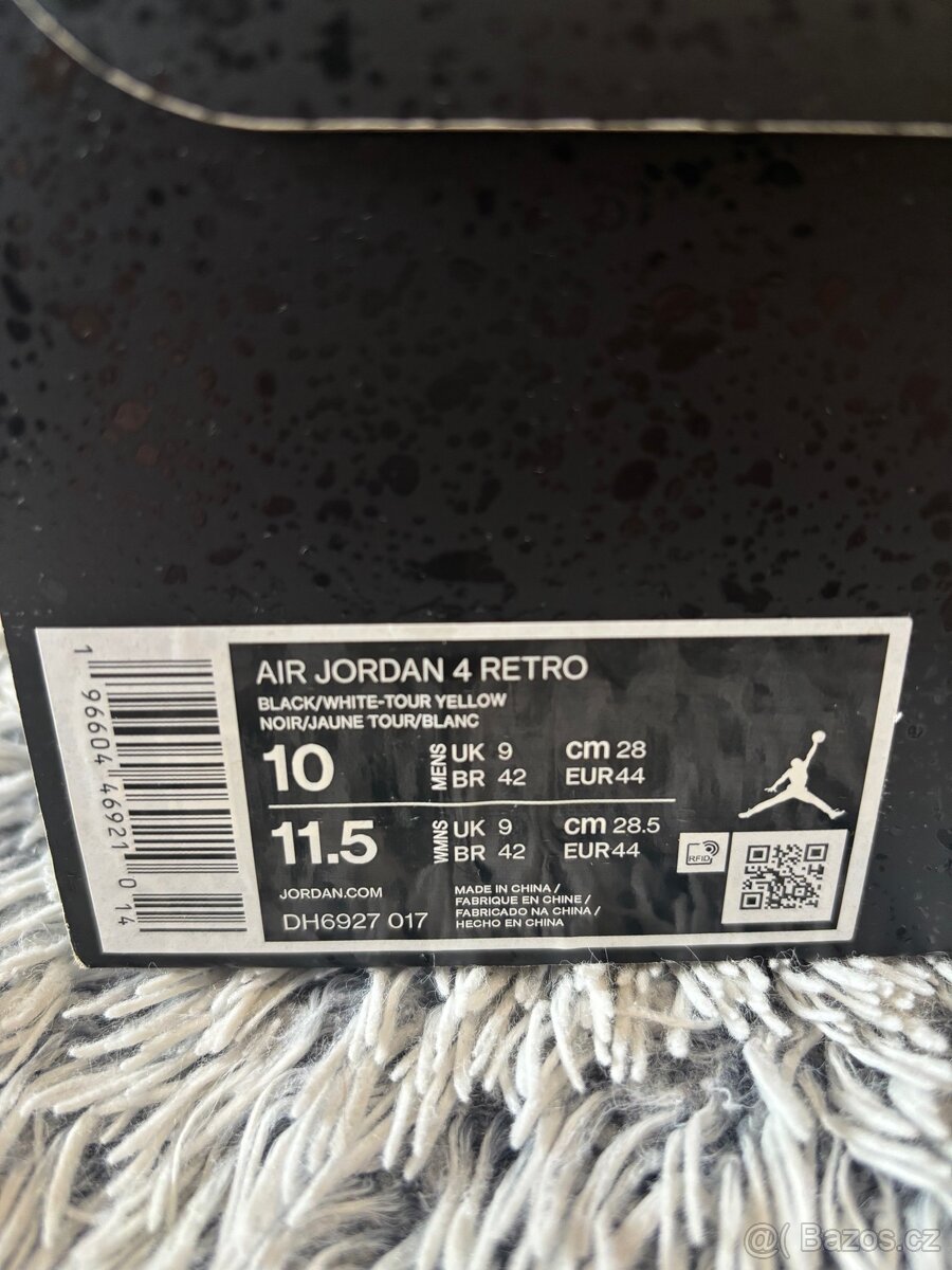 Air Jordan 4 Yellow Thunder (Lightning) – EU 44 - 4