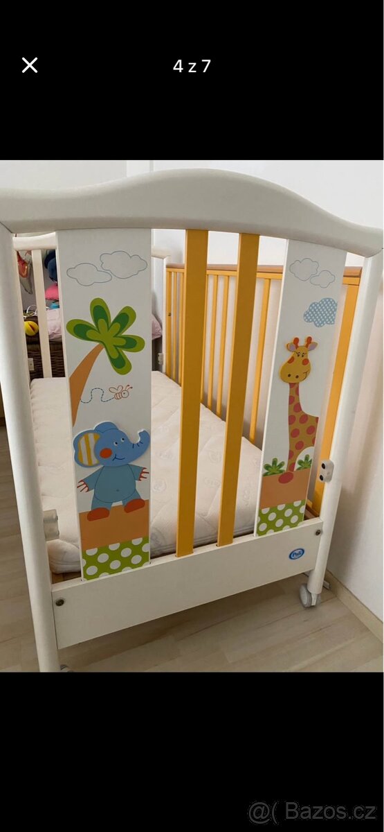 Dětská dřevená postýlka italské značky Pali - 4