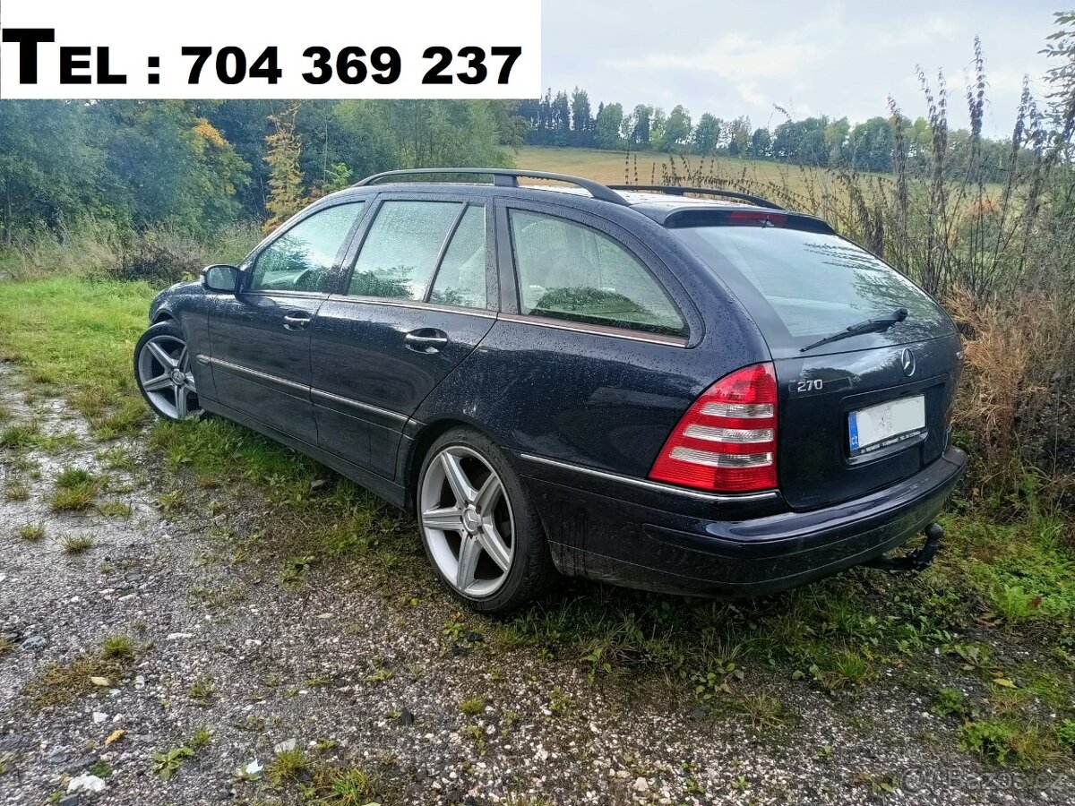 // Mercedes C270 cdi, w203, 125kw, 2003 //DÍLY - 4