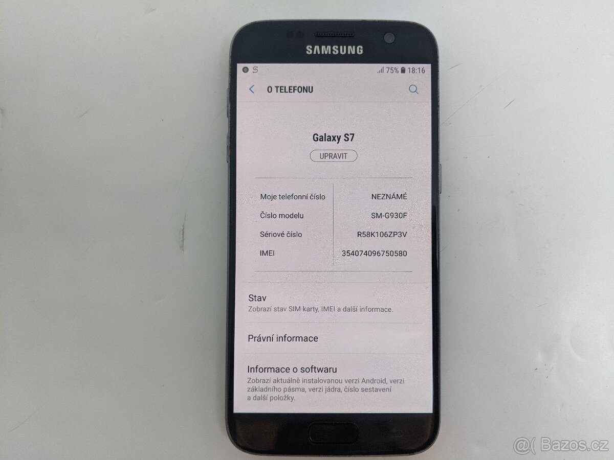 Samsung Galaxy S7 4/32gb black. Záruka 6 měsíců. - 4