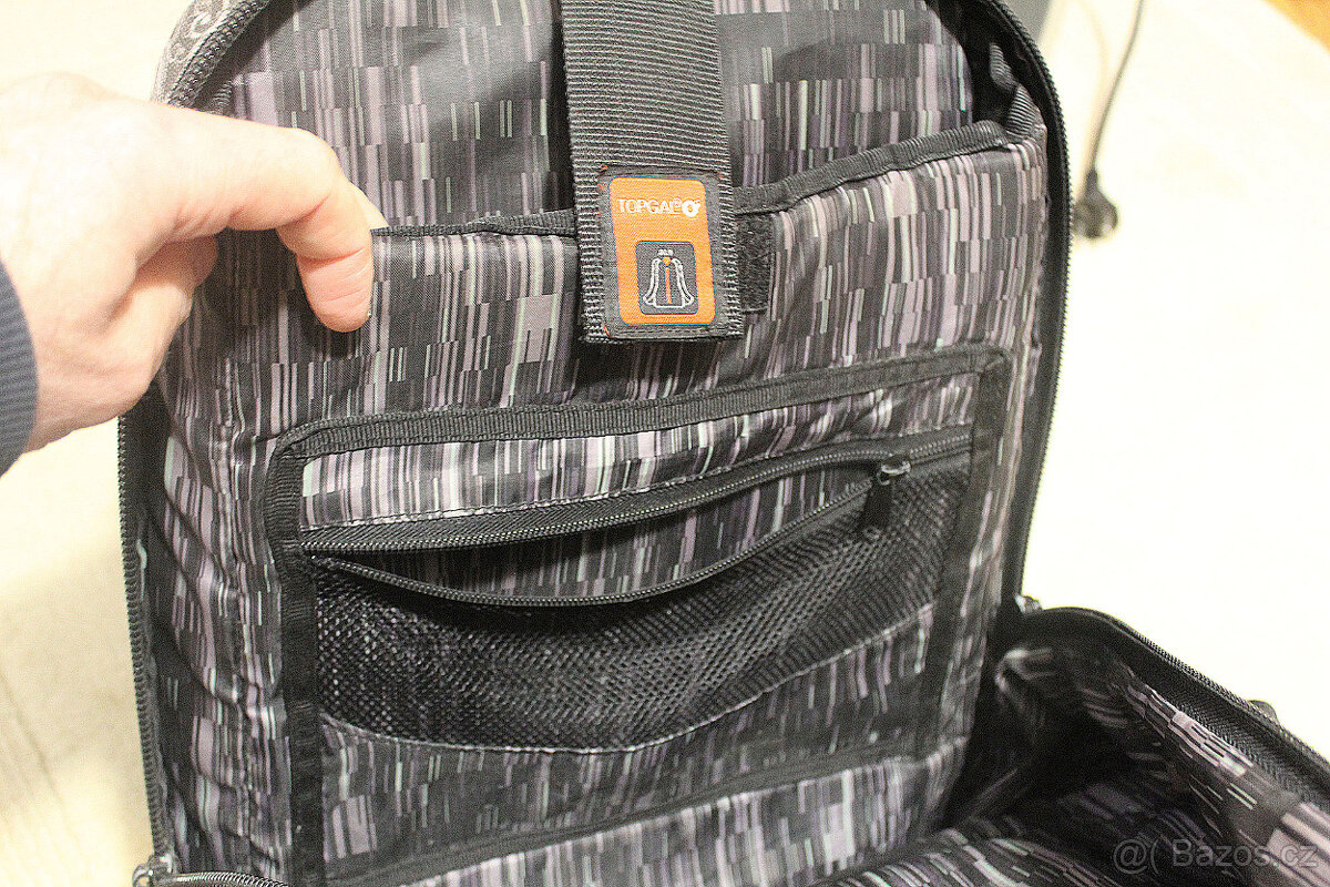 školní batoh Topgal Street Hit černo-šedý - 4