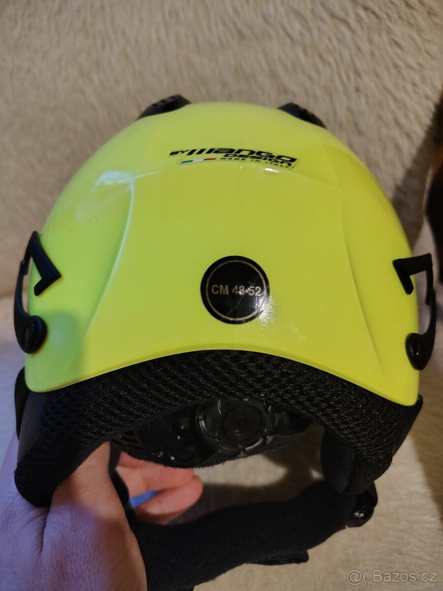 Dětská lyžařská helma Mango 48-52 + brýle - 4